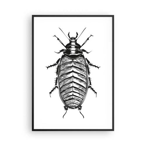 Póster en marco negro - ¡Qué espécimen! - 70x100 cm