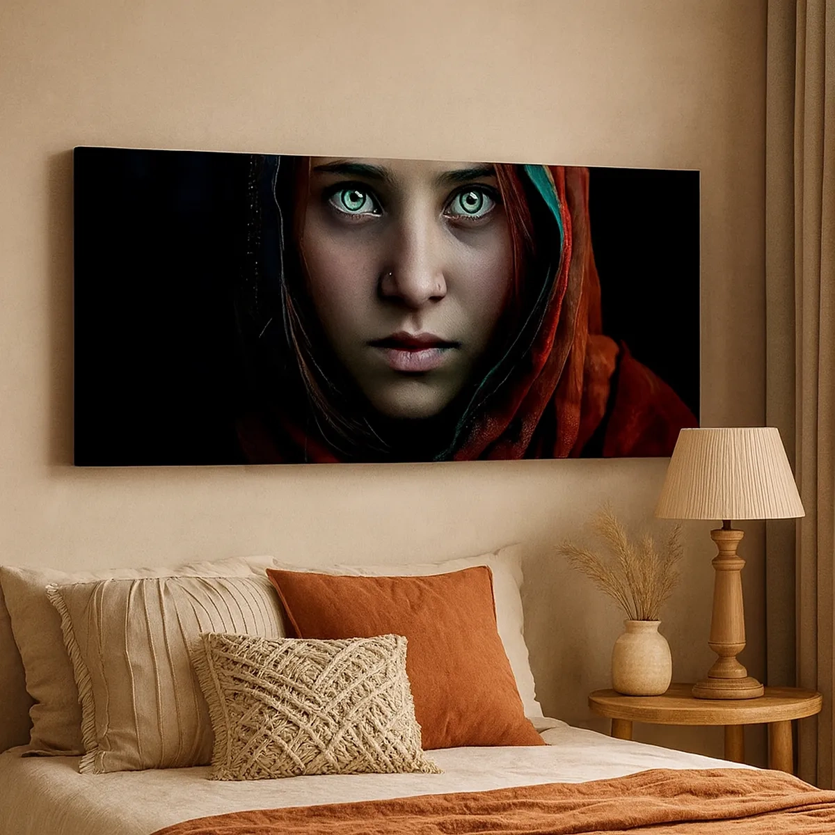 Cuadro sobre lienzo - Impresión de Imagen - Princesa del Este - 30x30 cm