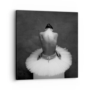 Cuadro sobre lienzo - Impresión de Imagen - Rodeada de pétalos - 30x30 cm