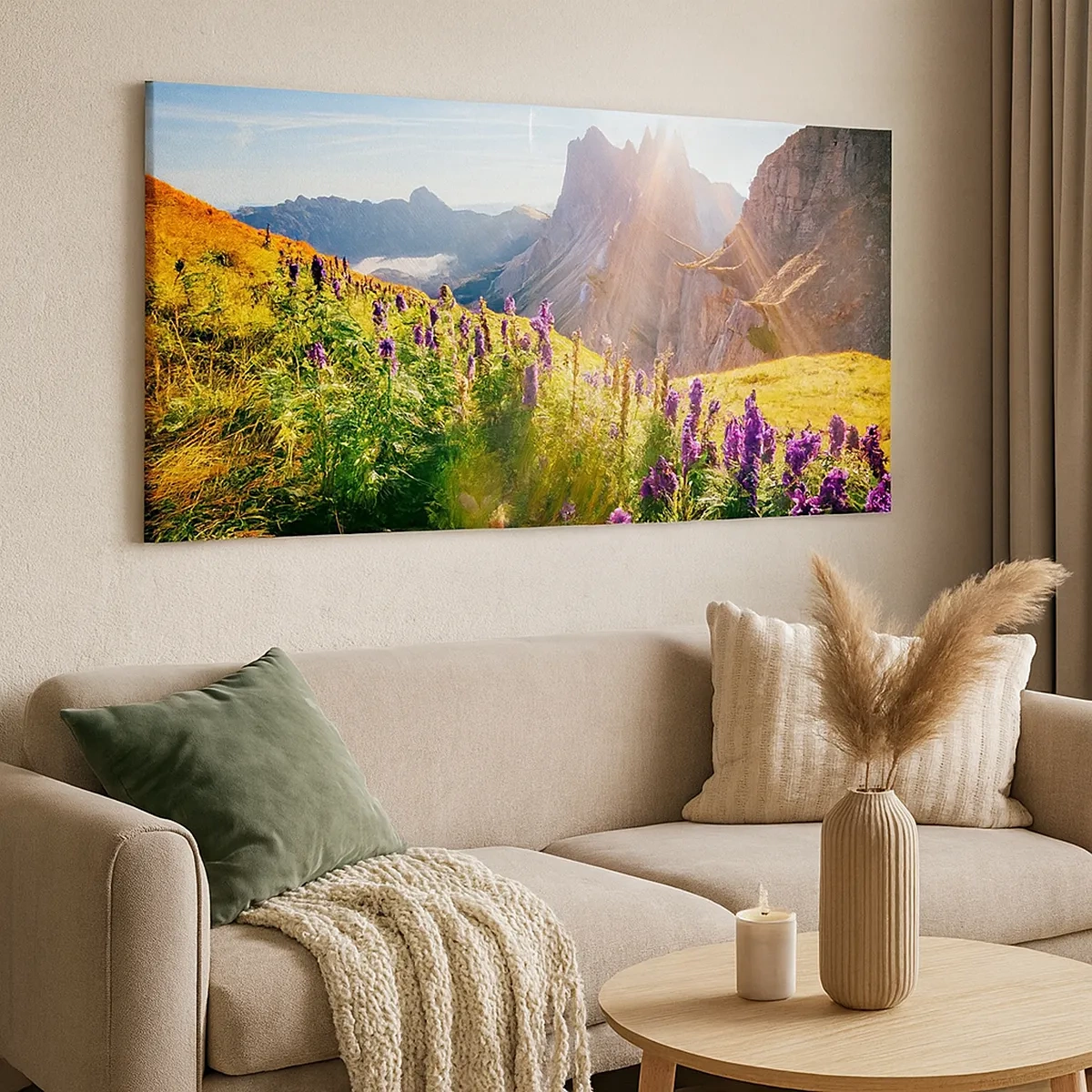 Cuadro sobre lienzo - Impresión de Imagen - La vida secreta de las hierbas - 30x30 cm