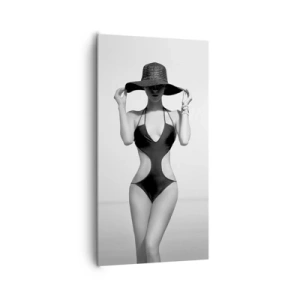 Cuadro sobre lienzo - Impresión de Imagen - Mi nombre es Elegancia - 65x120 cm