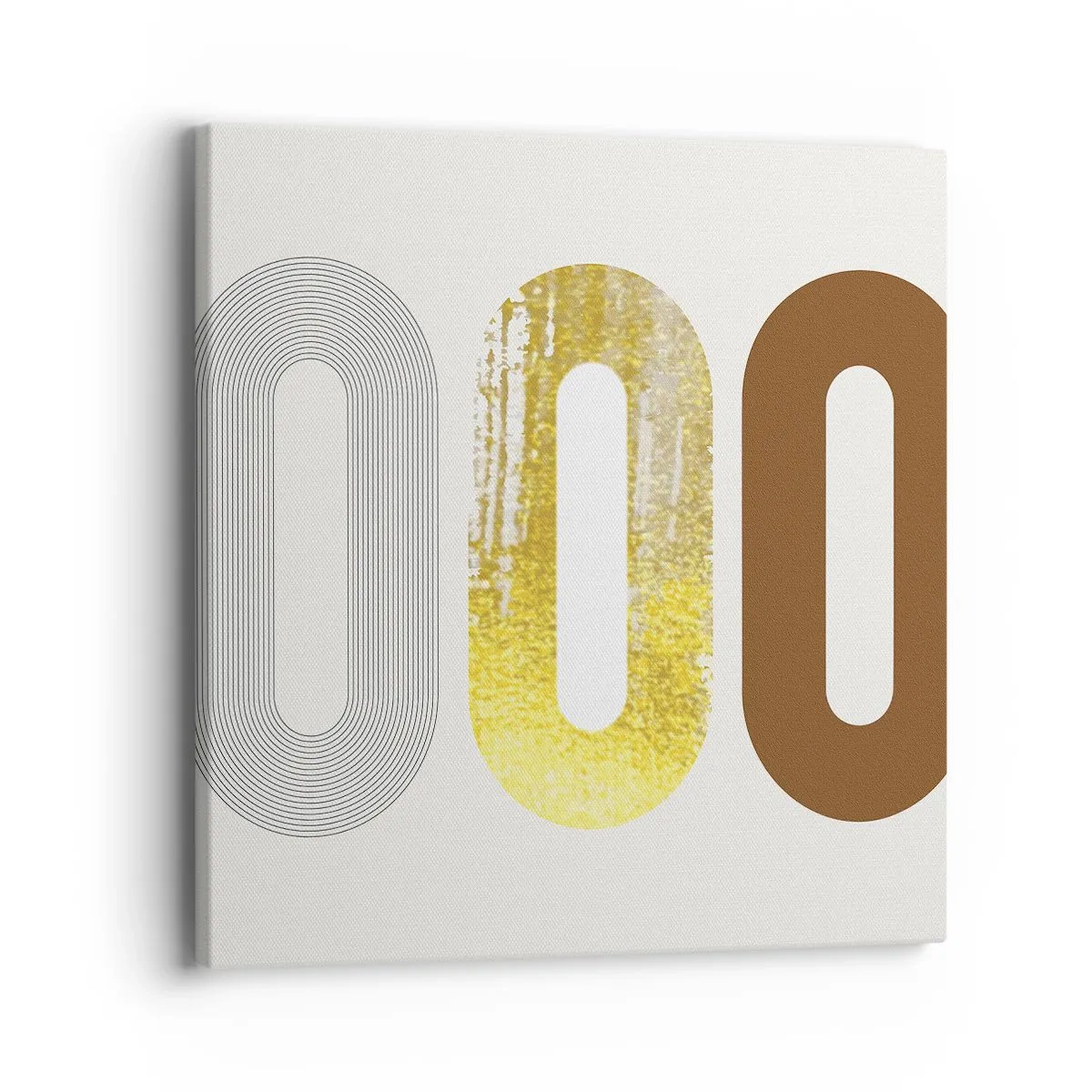 Cuadro sobre lienzo - Impresión de Imagen - ¡Ooo! - 40x40 cm