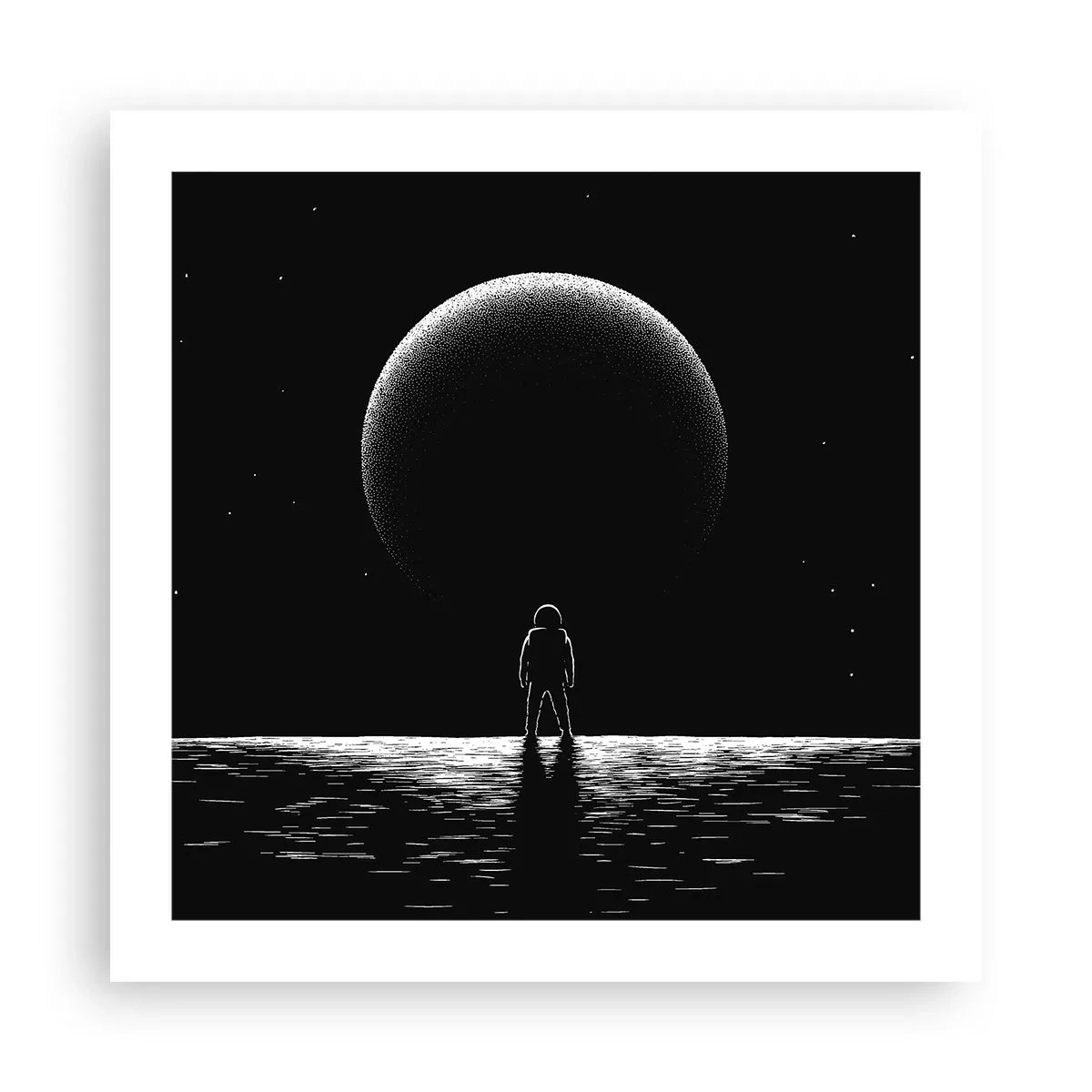 Póster - Cara a cara - 50x50 cm