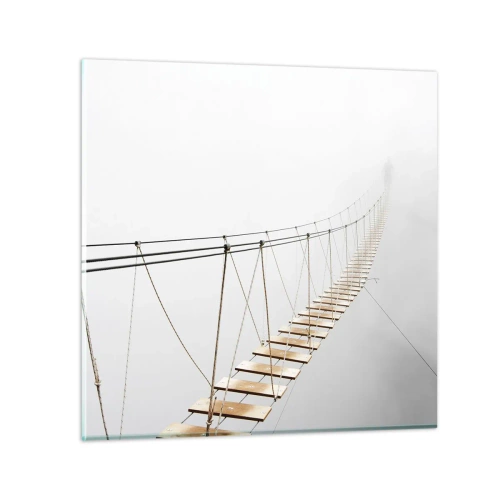Cuadro sobre vidrio - Impresiones sobre Vidrio - ¿Adónde le llevará? - 50x50 cm