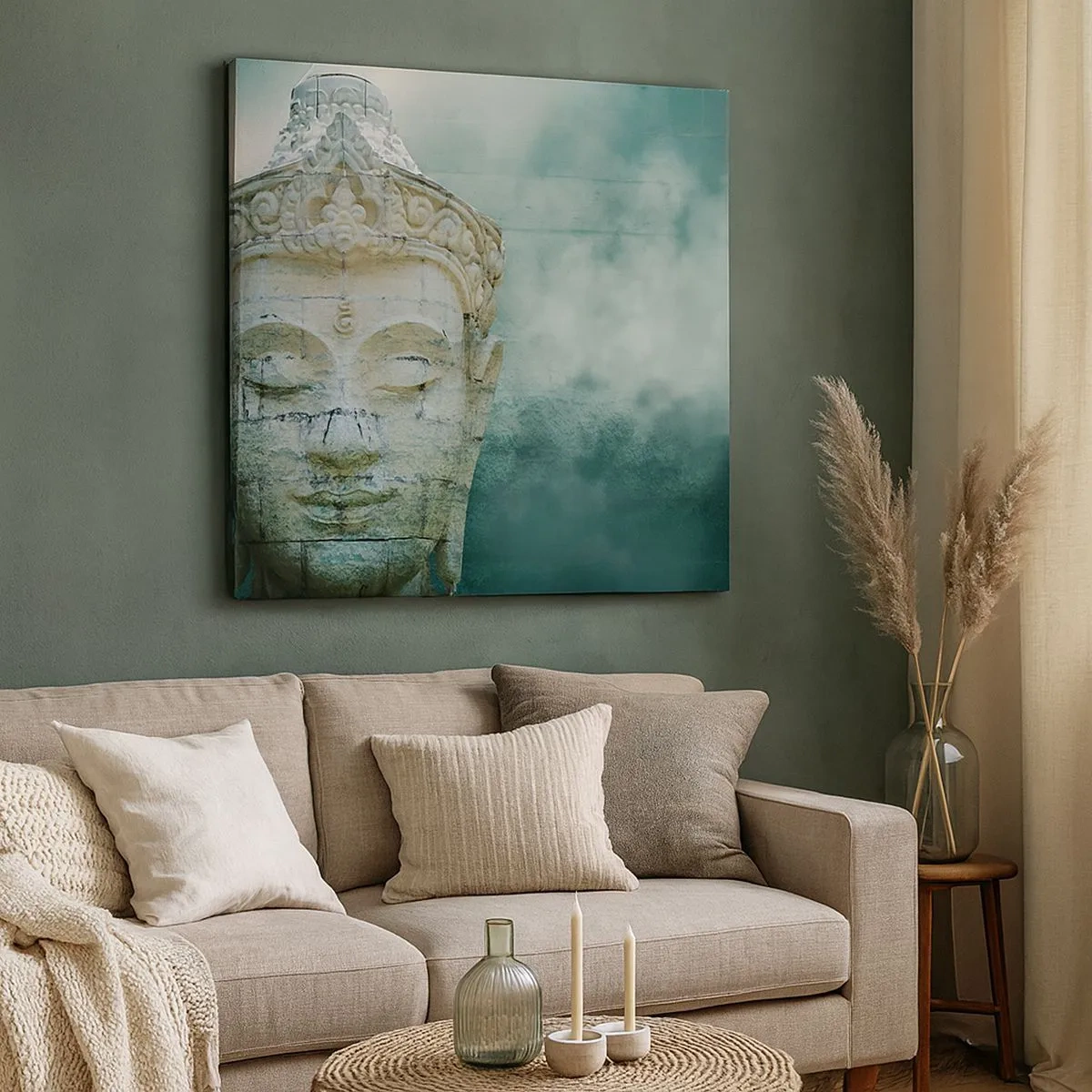 Cuadro sobre lienzo - Impresión de Imagen - Buscando la luz - 30x30 cm