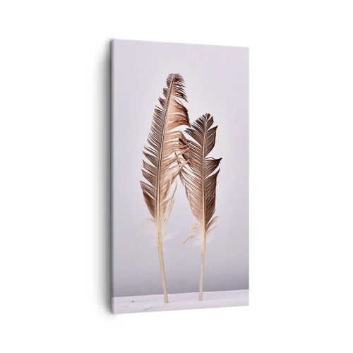 Cuadro sobre lienzo - Impresión de Imagen - Contra la nada - 45x80 cm