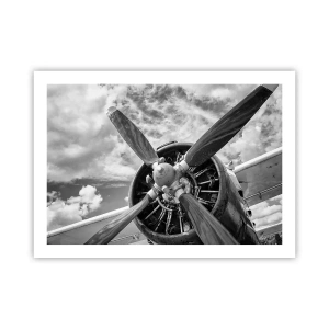 Póster - Conquistador de los cielos - 70x50 cm