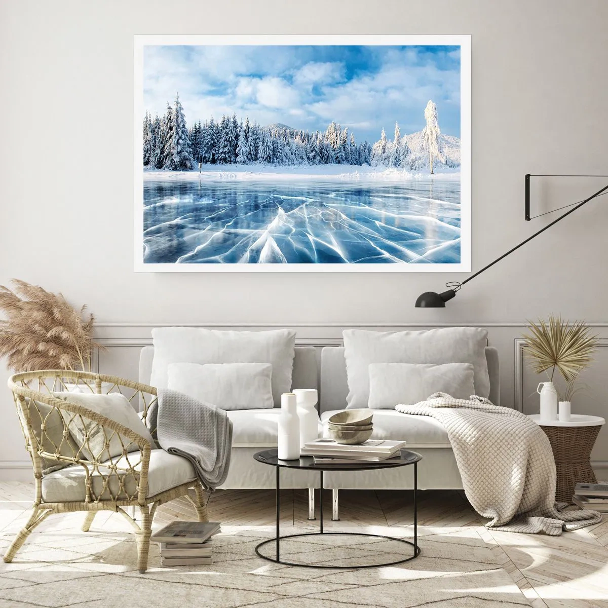 Póster - Vista deslumbrante y cristalina - 40x30 cm