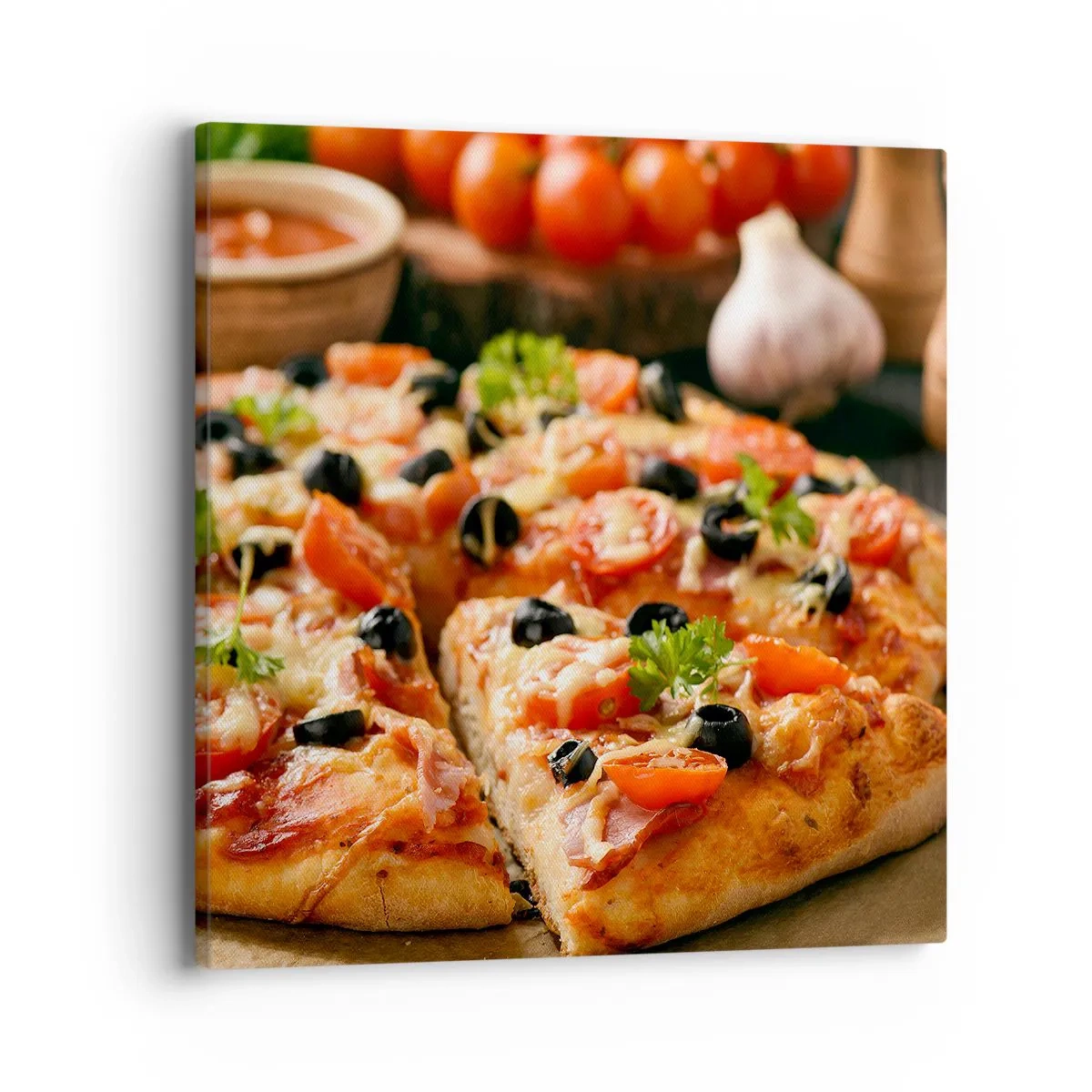 Cuadro sobre lienzo - Impresión de Imagen - Delicioso aroma - 40x40 cm