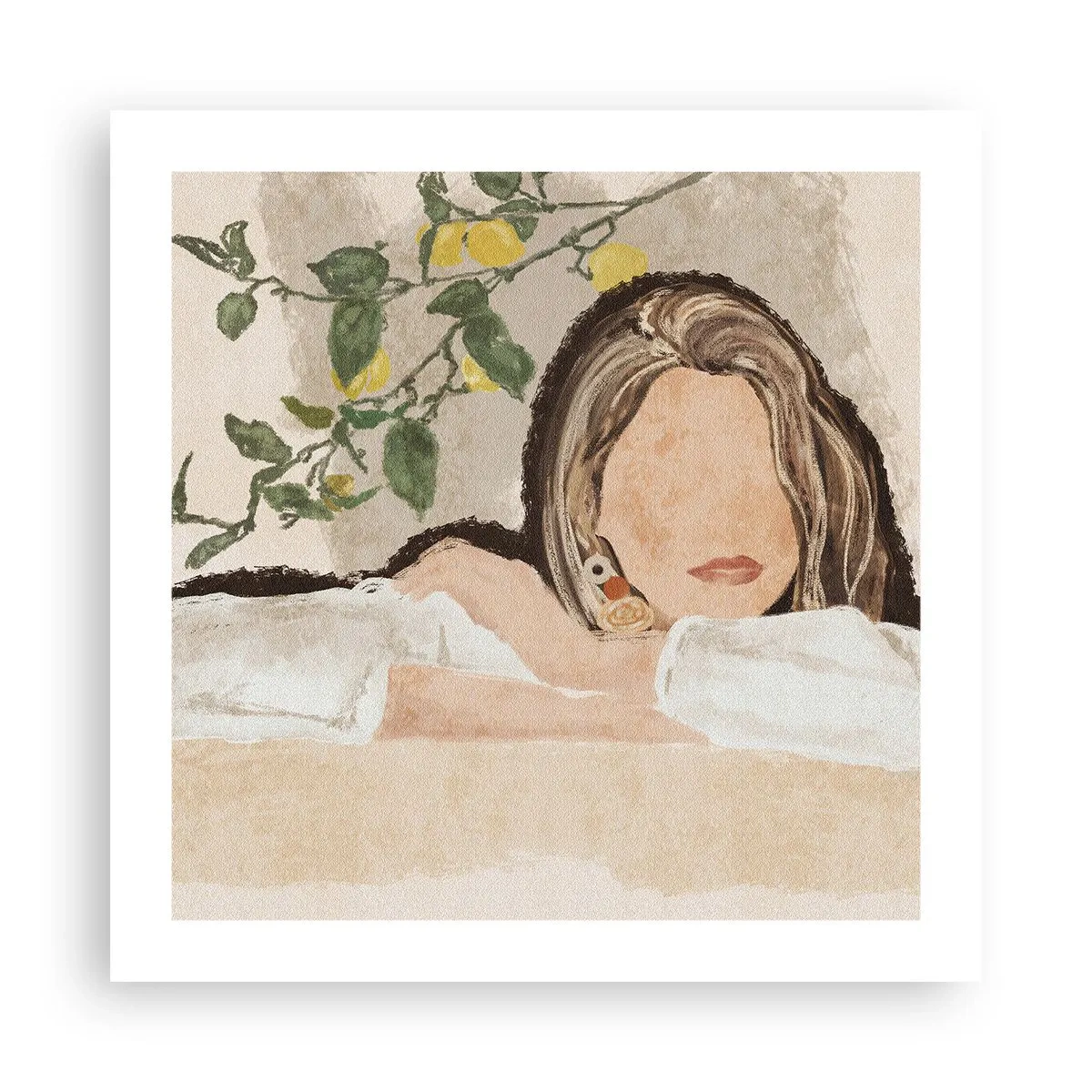 Póster - La belleza del sur - 50x50 cm