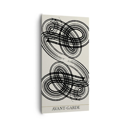 Cuadro sobre lienzo - Impresión de Imagen - Salió espontáneamente - 65x120 cm