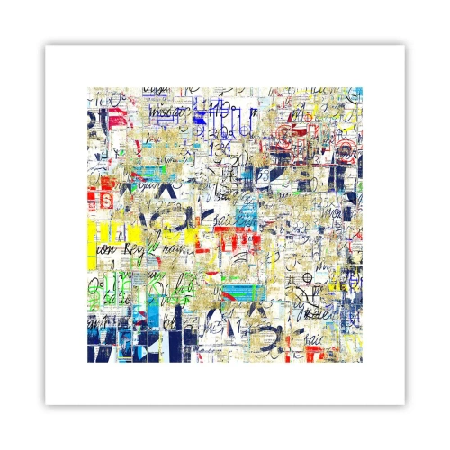 Póster - Simplemente agradable a la vista - 30x30 cm