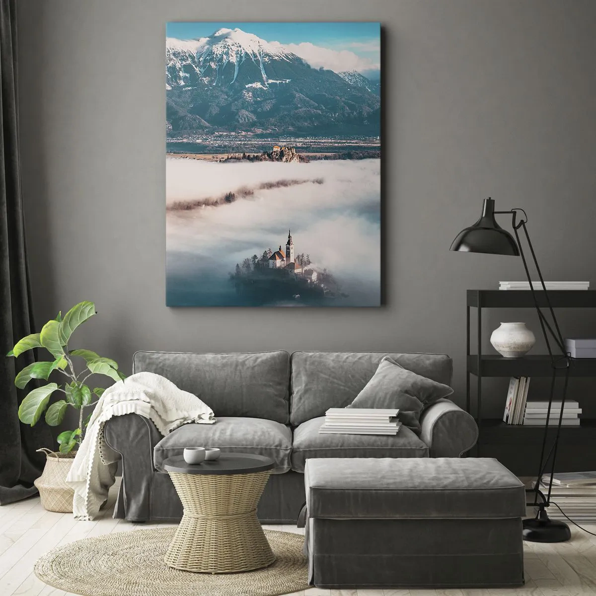 Cuadro sobre lienzo - Impresión de Imagen - El comienzo de un cuento de hadas - 80x120 cm