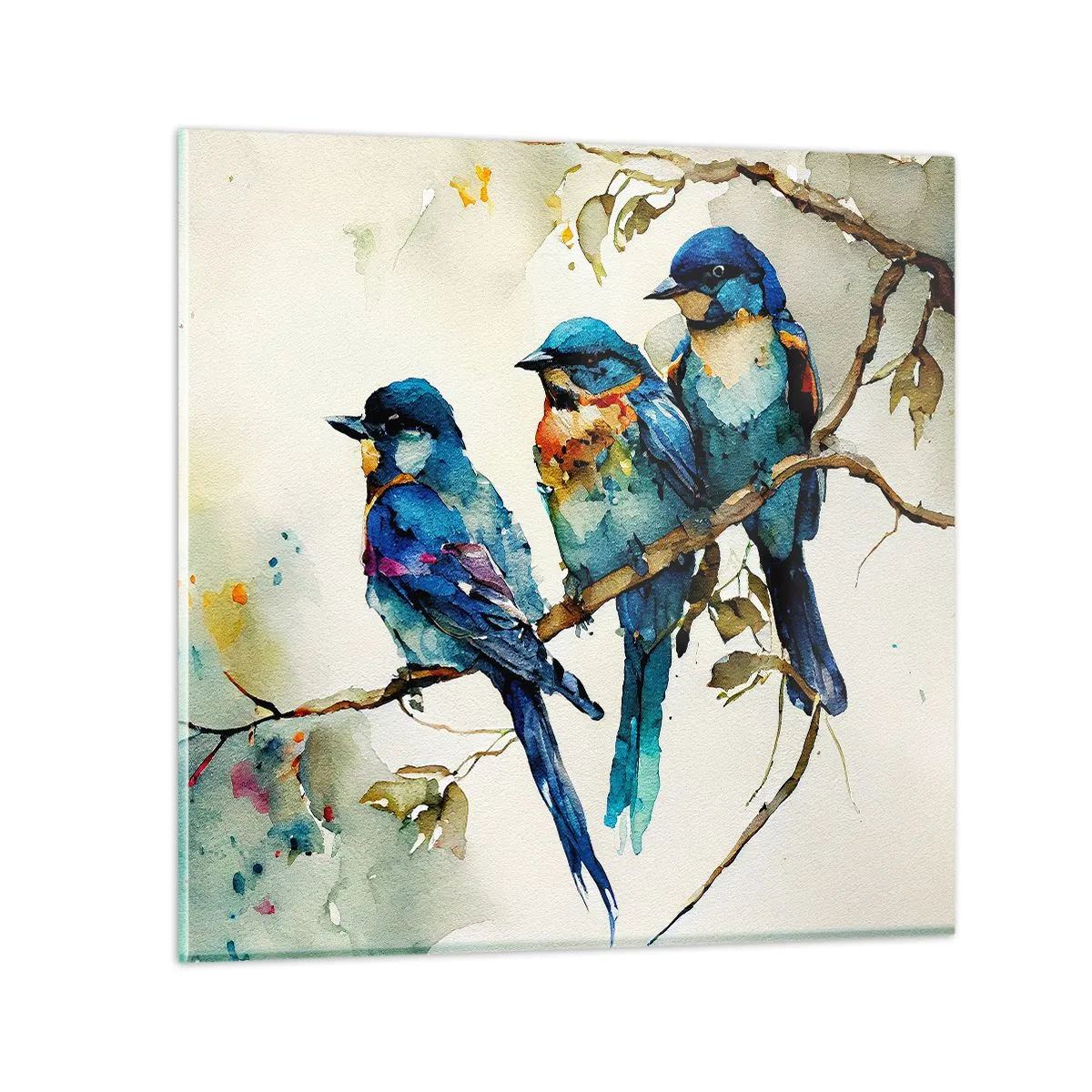 Cuadro sobre vidrio - Impresiones sobre Vidrio - ¿Ofendido? - 30x30 cm