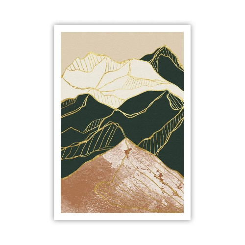 Póster - Picos de oro - 70x100 cm