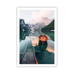 Póster - El tranquilo sueño de las montañas - 61x91 cm