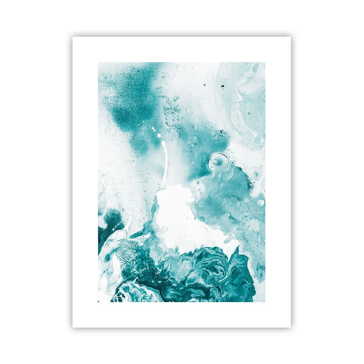 Póster - Remansos de azul - 30x40 cm