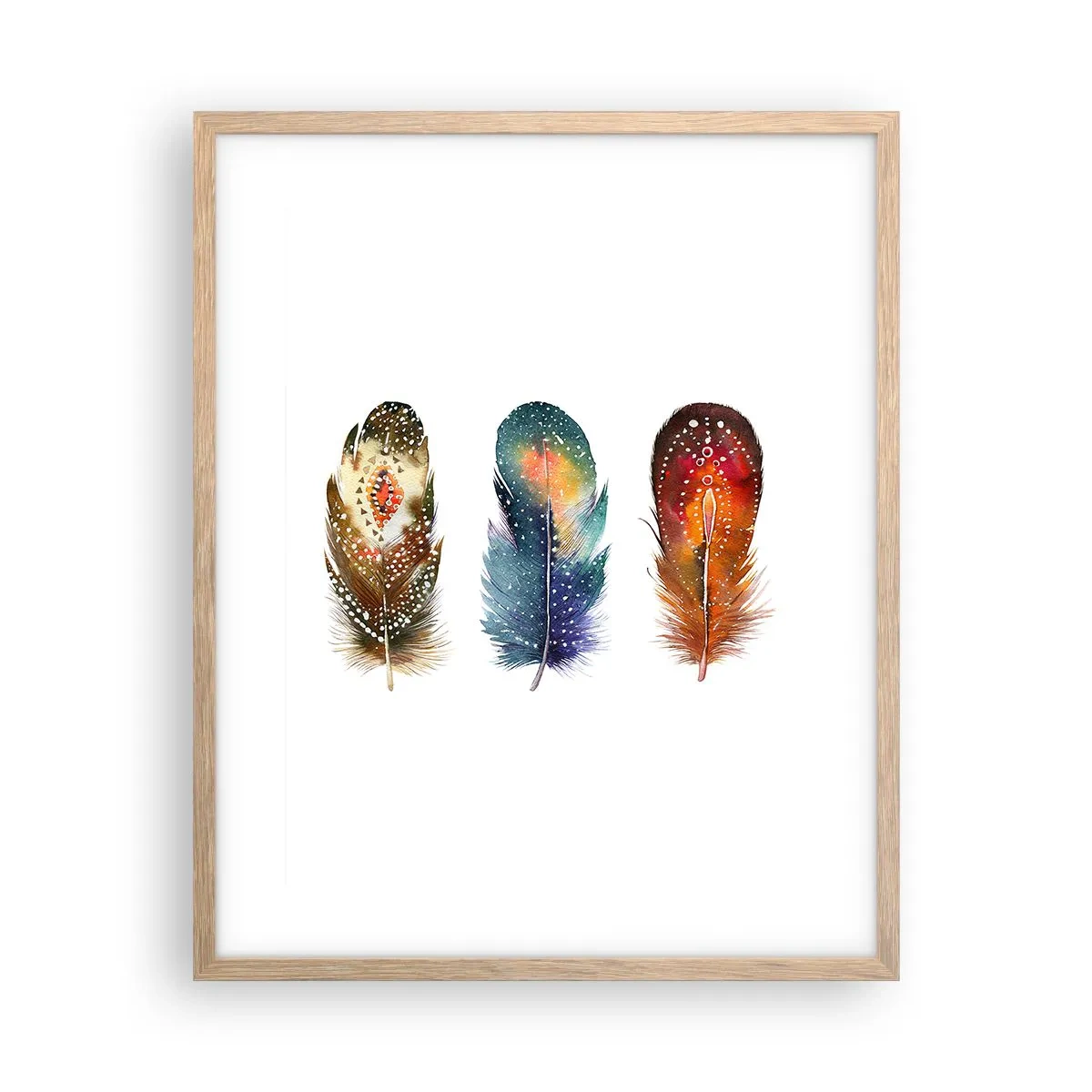 Póster en marco roble claro - Rituales, ceremonias, secretos - 40x50 cm