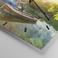 Esfera sin numeración, con rayas