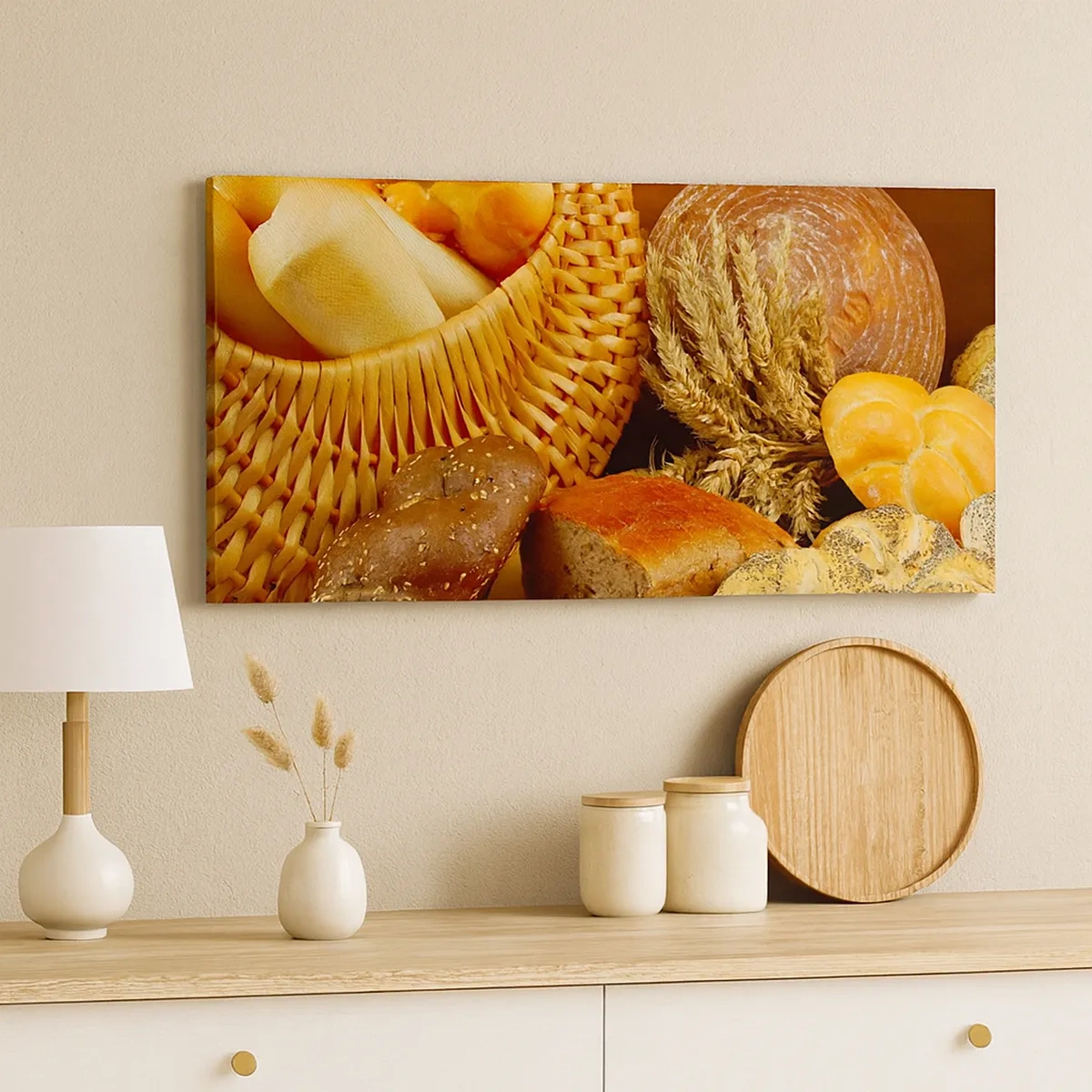 Cuadro sobre lienzo - Impresión de Imagen - Nos han vuelto a hornear - 30x30 cm