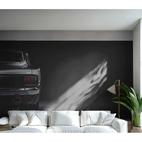 Fotomural Premium Canvas - El encanto de los clásicos - Auto, Retro, Auto - 450x315 cm