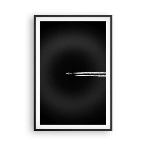 Póster en marco negro - En otra dimensión - 61x91 cm