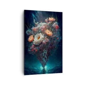 Cuadro sobre lienzo - Impresión de Imagen - Extraño jardín - 80x120 cm