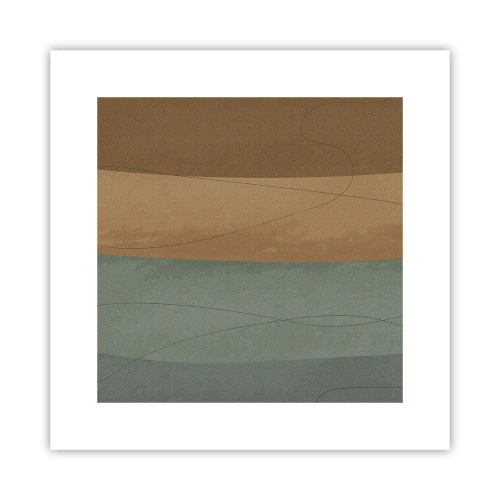 Póster - Composición horizontal - 30x30 cm