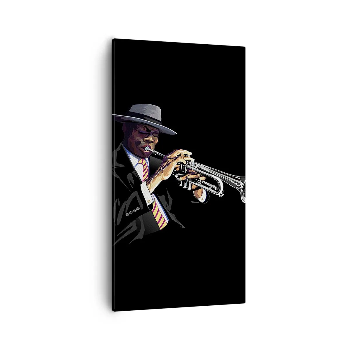 Cuadro sobre lienzo - Impresión de Imagen - El encanto de la vieja escuela - 55x100 cm