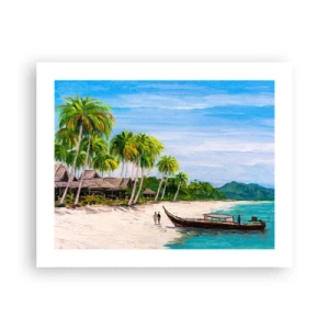 Póster - Un sueño exótico - 50x40 cm