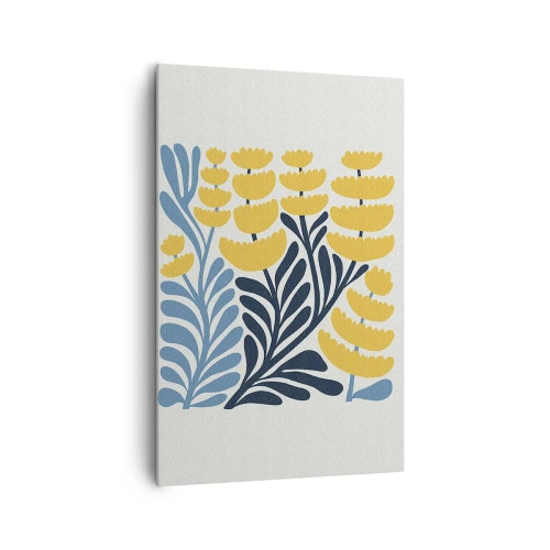 Cuadro sobre lienzo - Impresión de Imagen - Manto soleado - 80x120 cm