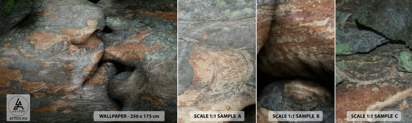 Muestra De Fotomural Standard Eco - Juntos para siempre - Gente, Abstracción, Gráficos - 100x30 cm