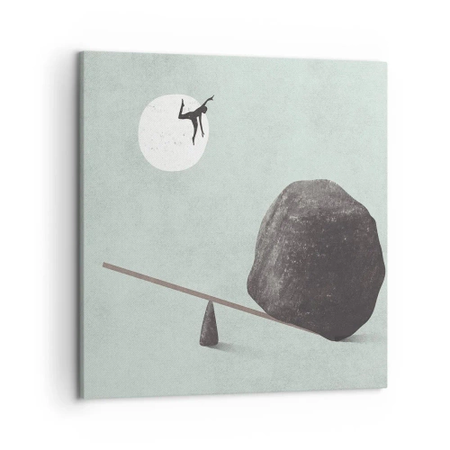 Cuadro sobre lienzo - Impresión de Imagen - Un sueño hecho realidad - 50x50 cm