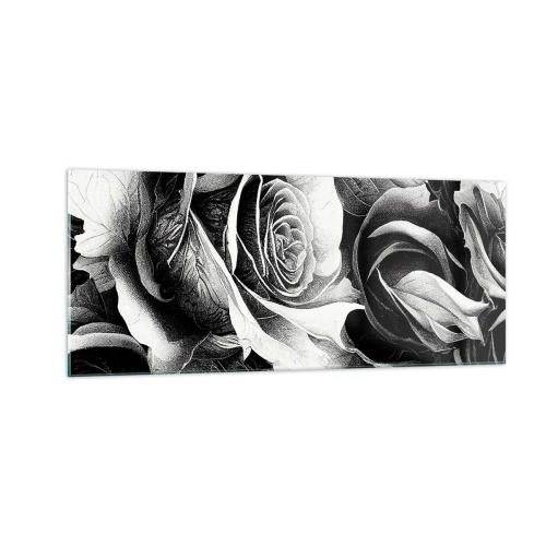 Cuadro sobre vidrio - Impresiones sobre Vidrio - Siempre como una reina - 100x40 cm