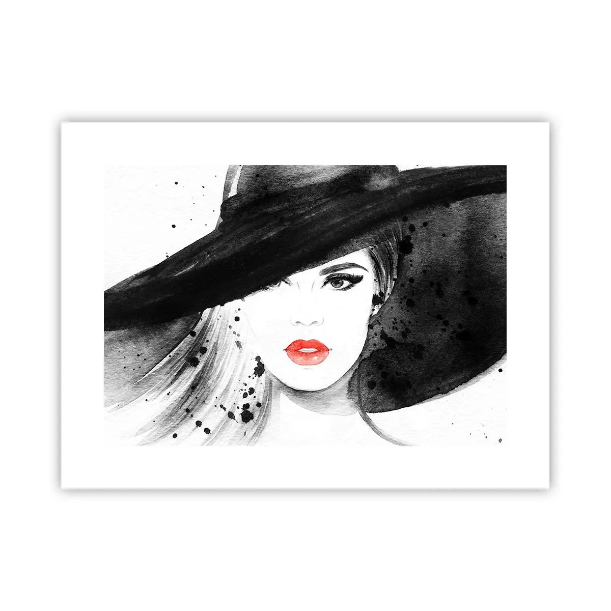Póster - Dama de negro - 40x30 cm