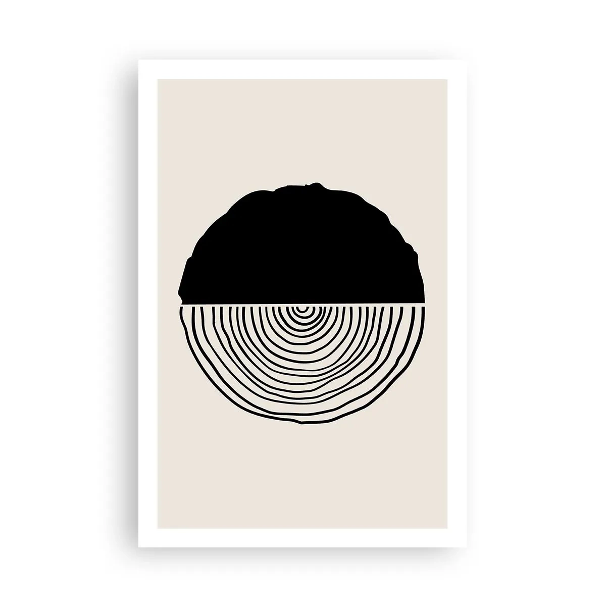 Póster - Mitad y mitad - 61x91 cm