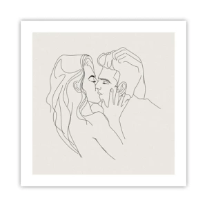 Póster - Unión y sentimiento - 50x50 cm