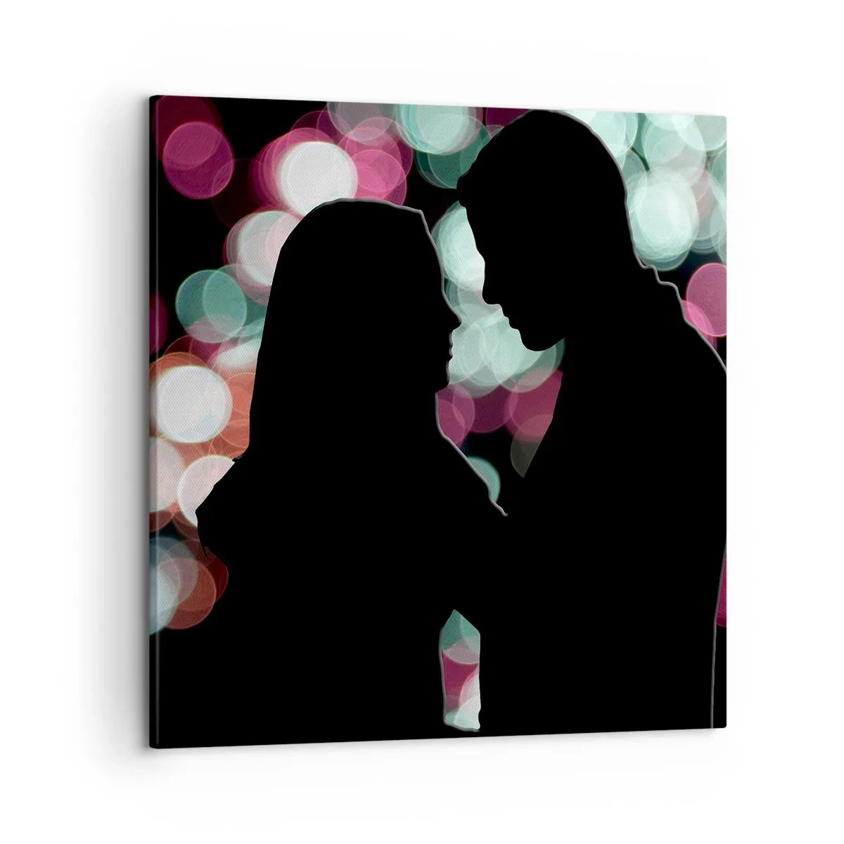 Cuadro sobre lienzo - Impresión de Imagen - ¡Sí! - 50x50 cm