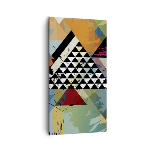 Cuadro sobre lienzo - Impresión de Imagen - Qué sencillo es - 55x100 cm