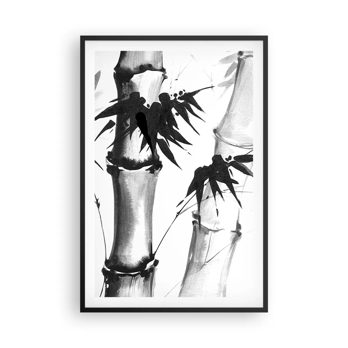 Póster en marco negro - Primer plano de Oriente - 61x91 cm