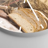 Esfera sin numeración, con rayas