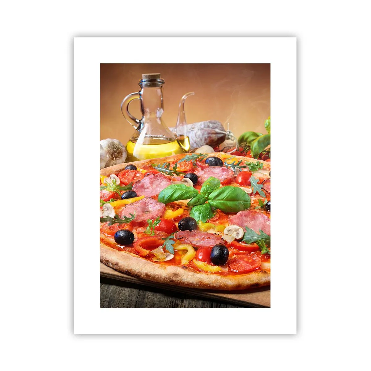 Póster - Con un verdadero sabor italiano - 30x40 cm