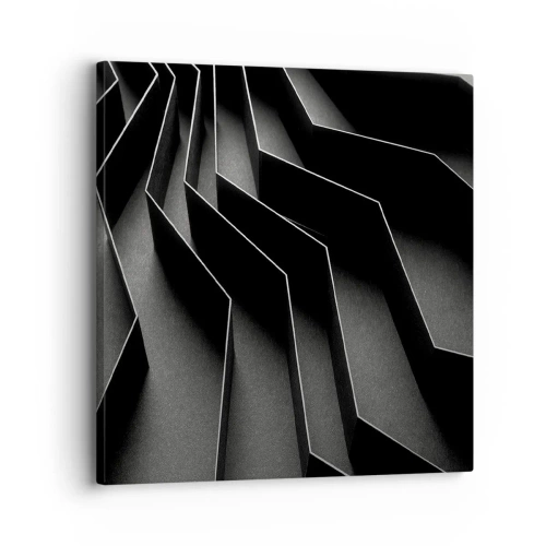 Cuadro sobre lienzo - Impresión de Imagen - Orden espacial - 30x30 cm