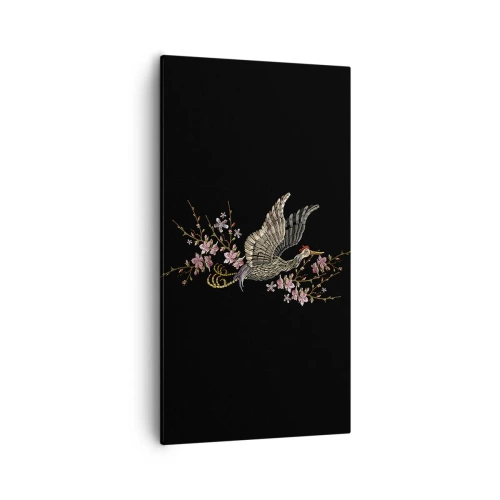 Cuadro sobre lienzo - Impresión de Imagen - Ave florida - 55x100 cm