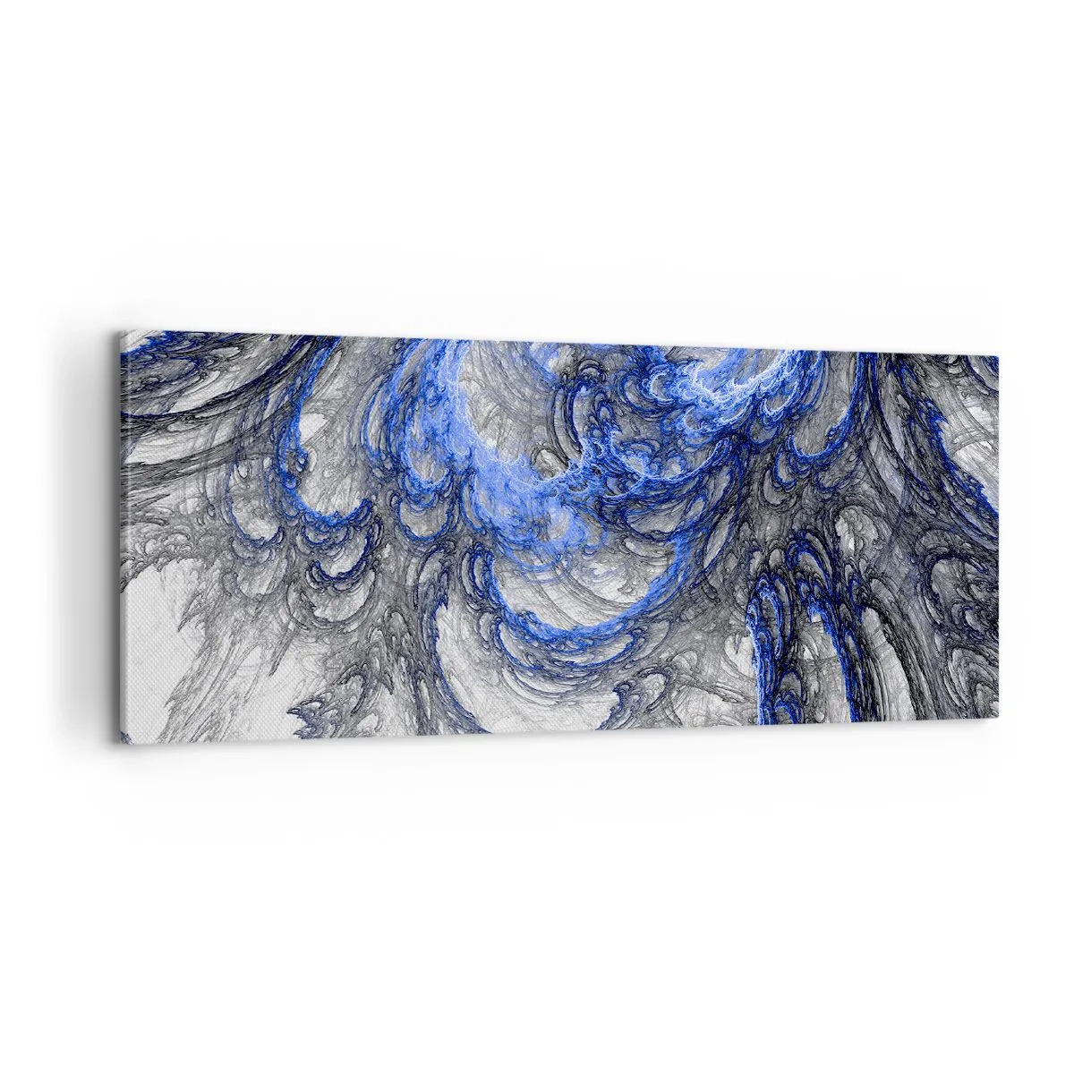 Cuadro sobre lienzo - Impresión de Imagen - El nacimiento de una ola - 100x40 cm