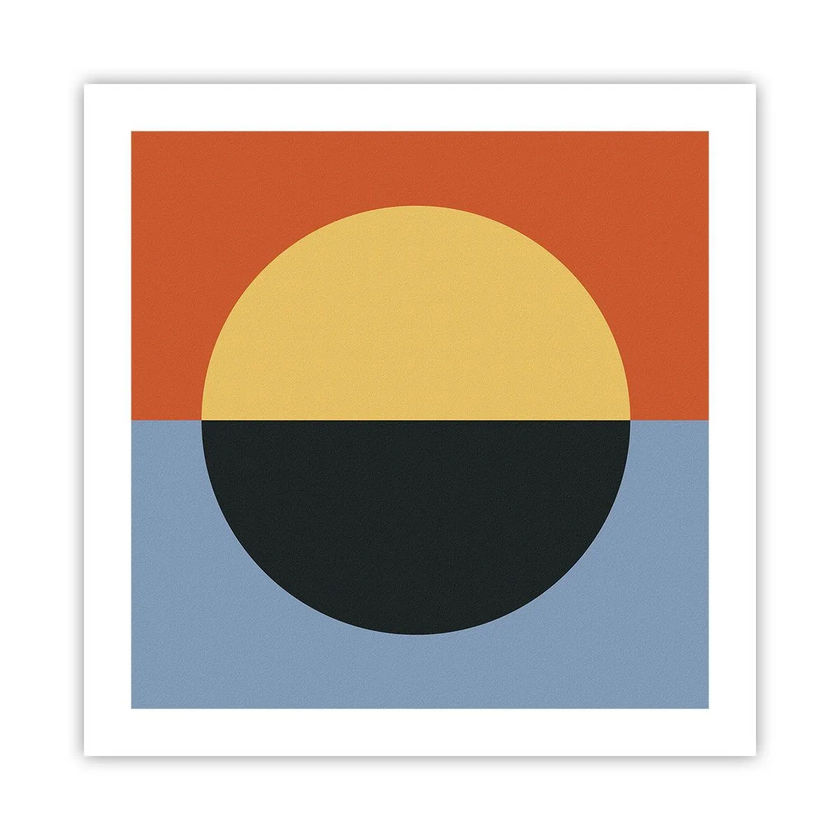 Póster - Una composición de calidez y frescura - 50x50 cm