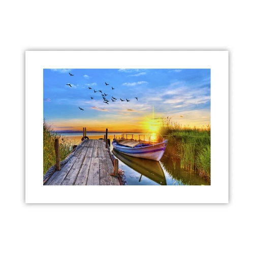 Póster - Adiós, hasta mañana - 40x30 cm