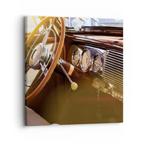 Cuadro sobre lienzo - Impresión de Imagen - Un soplo de lujo del pasado - 30x30 cm