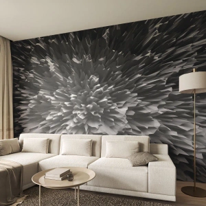 Fotomural Premium Sand - No puede ser más afilado - 3D, Moderno, Tridimensional - 350x256 cm