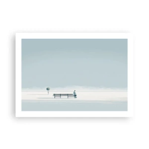 Póster - Sí, estoy esperando - 70x50 cm